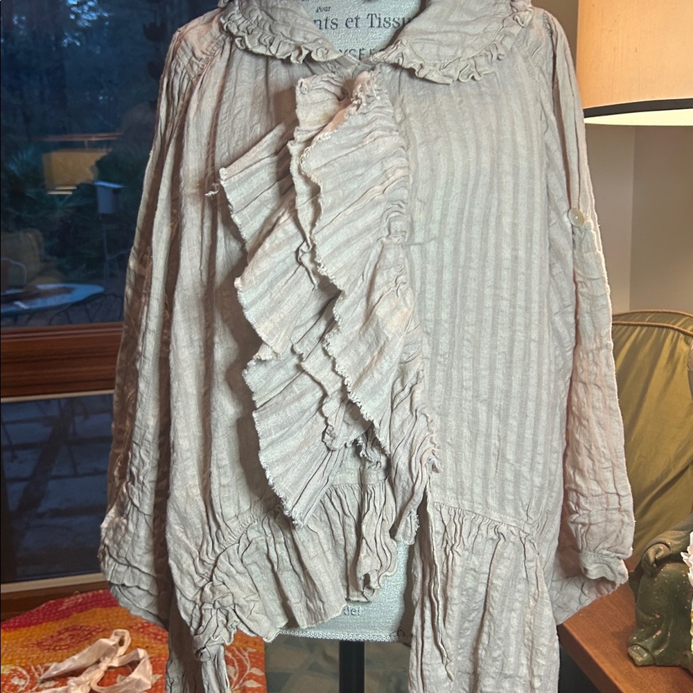 Magnolia Pearl  3  piece Striped Bloomers ,Skirt and Jacket ensemble CA #12 - Picture 3 of 16